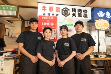 家族も仲間も集まる鶴ヶ島店。幅広いお客様に選ばれる店を、自分たちのアイデアで育てよう！