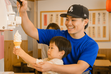ソフトクリーム作りでお子さまとコミュニケーション◎