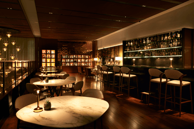 ラグジュアリーと静謐さが共存する、ブルガリ銀座タワー10階のバー空間