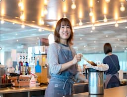 ■オフィスワーカーの憩いの時間を提供するお仕事。