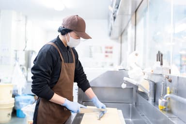 青果・精肉・鮮魚など、これまで培ってきた生鮮加工の経験や技術を「メグリア」で存分に活かせます！