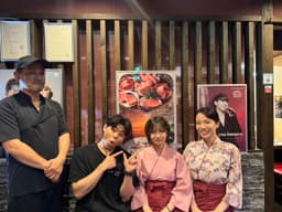 落ち着いた和の空間で、日本三大和牛の近江牛を提供。特別な時間を演出します。