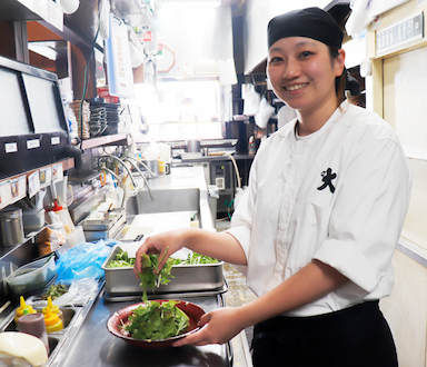 埼玉県で多店舗展開している『焼鳥居酒屋 大（ビッグ）』10店舗で調理スタッフの募集です