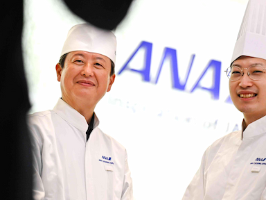  当社はANAグループの一員として機内食の調理や搭載業務などを手がけている会社です