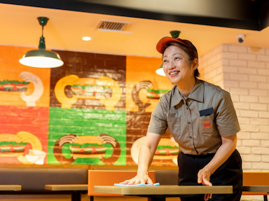 世界でトップクラスの高い成長率を誇る「バーガーキング」。国内約80店舗ペースで出店する計画です！