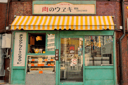 ポップでユニークな外観。「肉のウヱキ」をブランディングしていきましょう！