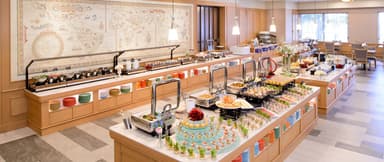 朝食から宴会料理まで幅広い調理を経験できるため、料理人としての確かなスキルアップが実現いたします。
