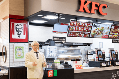 KFCグループの充実したOJTと座学研修により、未経験から店舗運営や経営ノウハウを着実に学べます。