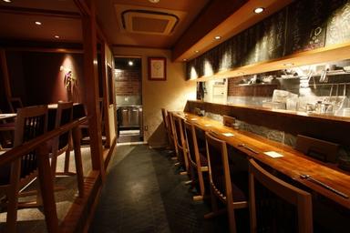 創作料理店1階内観