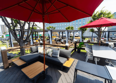 都会でBBQが楽しめる『THE ROOFTOP BBQ SUNNY SQUARE OSAKABAY』