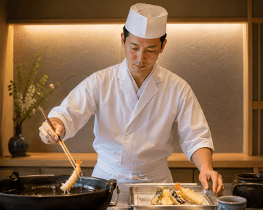 営業再開に向けたオープニング募集。ホテルアラマンダ青山の新しい和食を支える天ぷら職人をお迎えします。