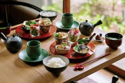 京白味噌や地元野菜をふんだんに。一品一品丁寧に仕上げた、こだわりの和朝食です。